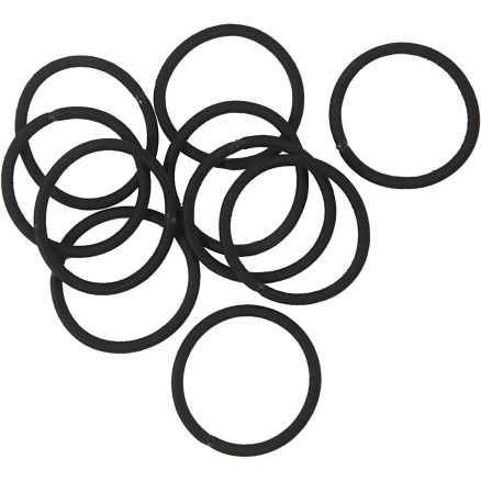 Hårelastikker, diam. 45 mm, sort, 10stk./ 1 pk.