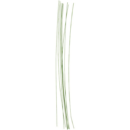 Blomsterstængel, L: 30 cm, diam. 0,6 mm, grøn, 20stk./ 1 pk.