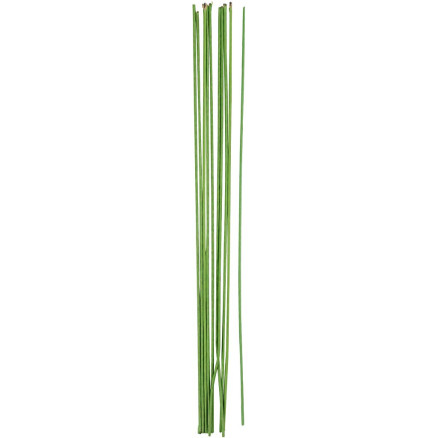 Blomsterstængel, L: 30 cm, diam. 2 mm, grøn, 20stk./ 1 pk.