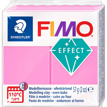 FIMO® Effect, neon pink, 57g/ 1 pk.