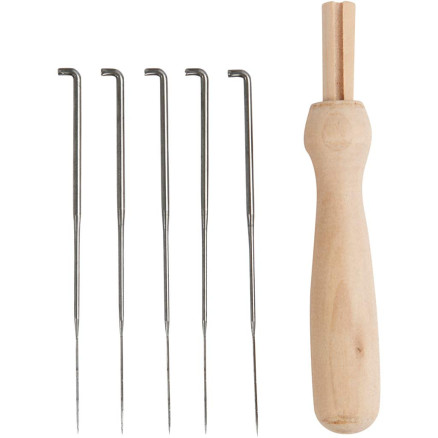 Filtenåleholder, L: 9 cm, 1 sæt