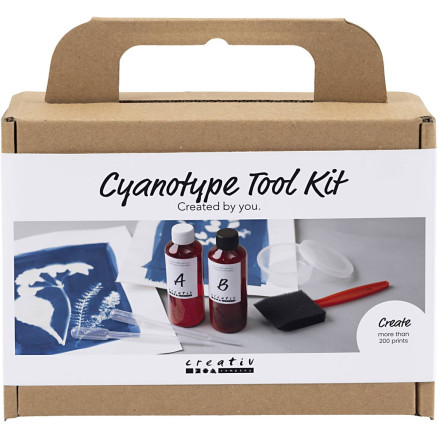 Tool Kit Cyanotypi, Tilbehør, blå, 1 pk.