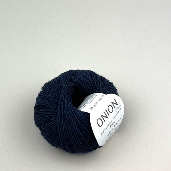 Onion Fine Organic Cotton + Merino - Marine - 515