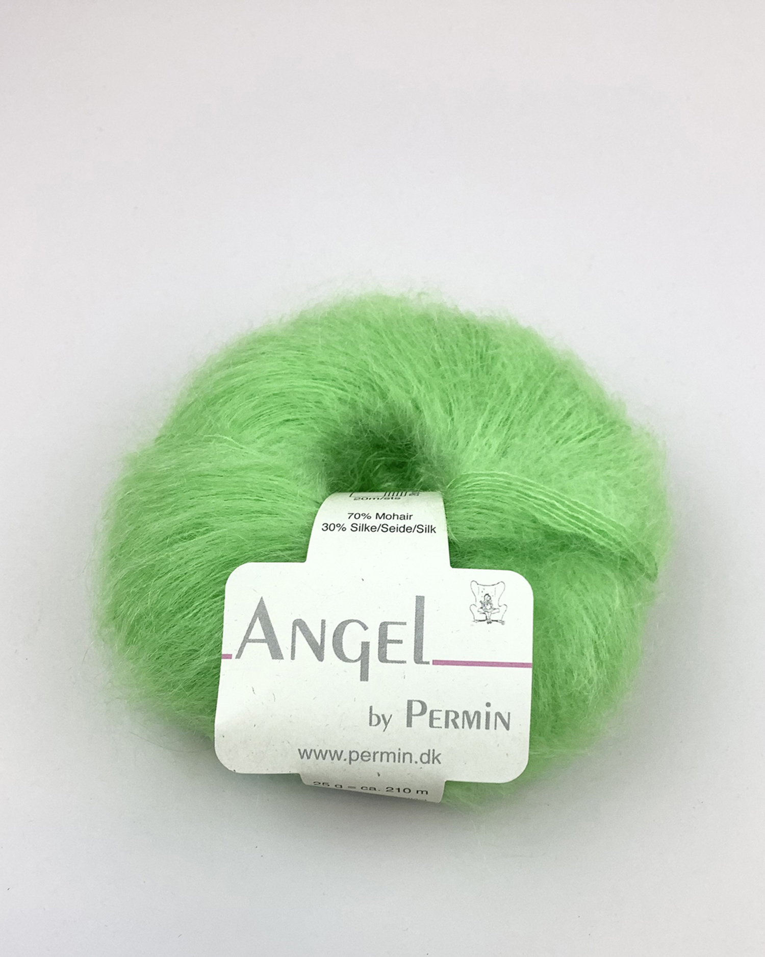 Angel Permin - Mohair og silkegarn - 8841107 Jelly green