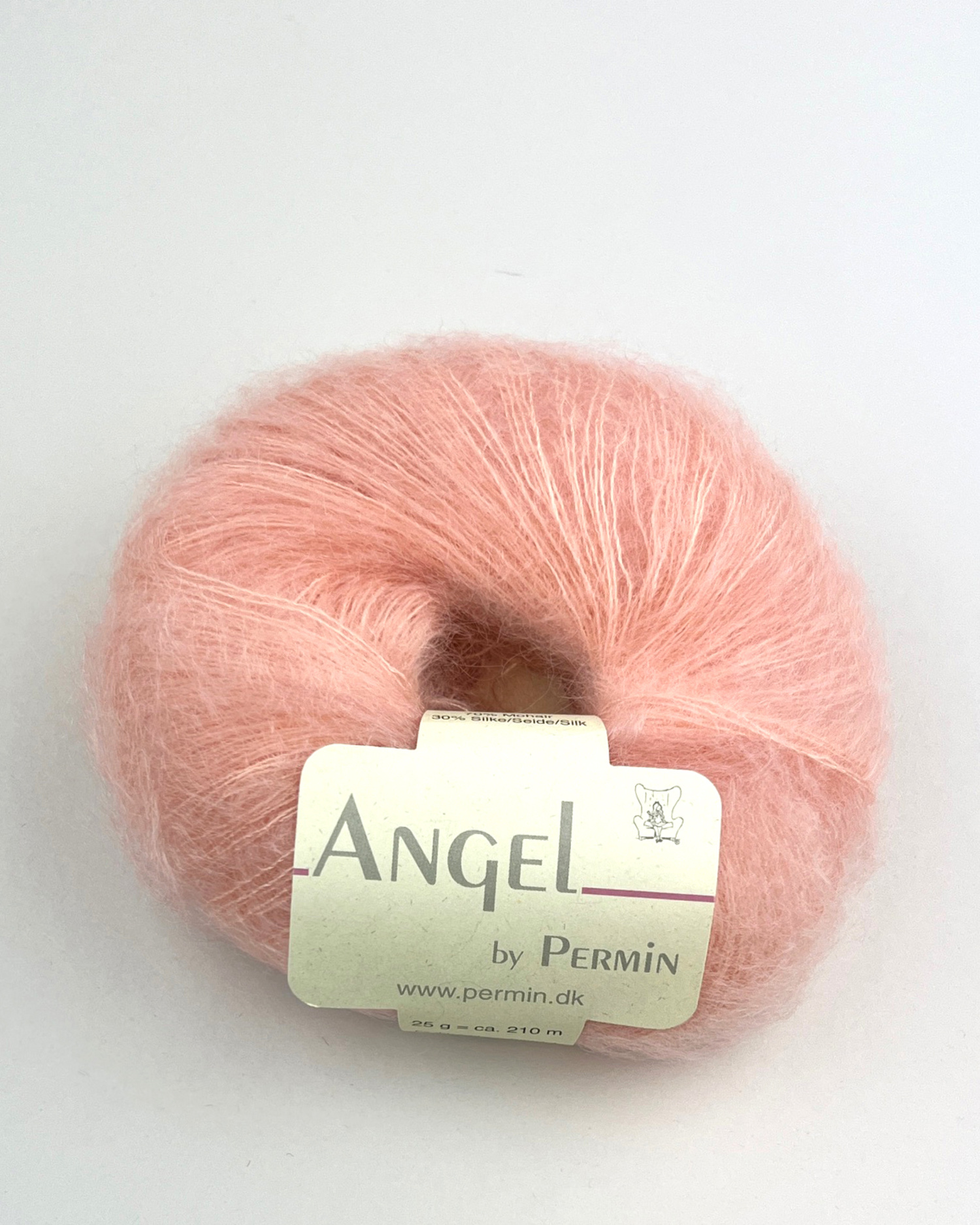 Angel Permin - Mohair og silkegarn - 8841111 Flamingo