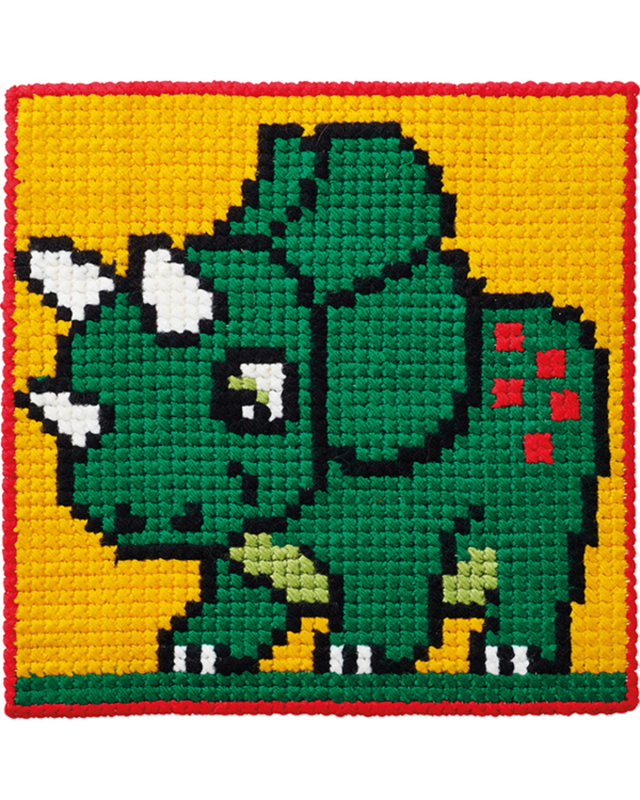 Broderi Kit - Børnestramaj Dinosaur