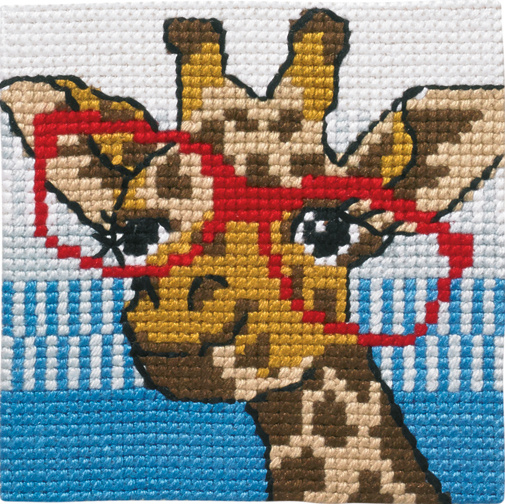 Broderi Kit - Børnestramaj Giraf fra By Permin