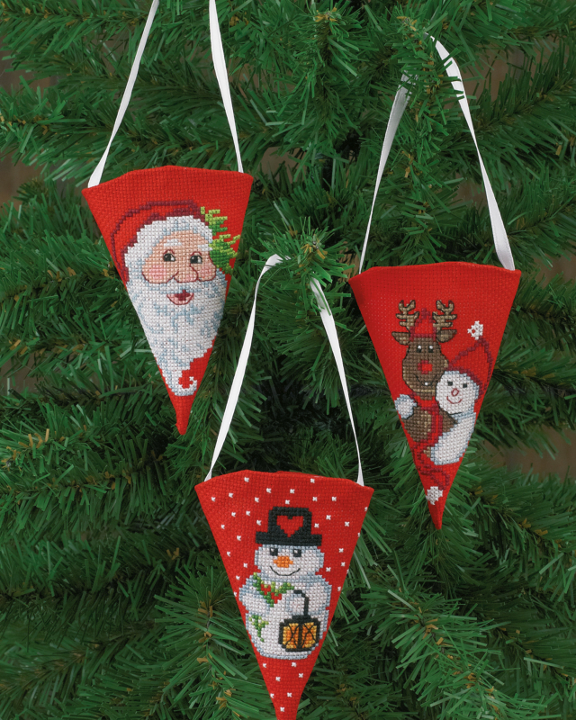 Broderi Kit - Snemand Sæt x 3 fra By Permin