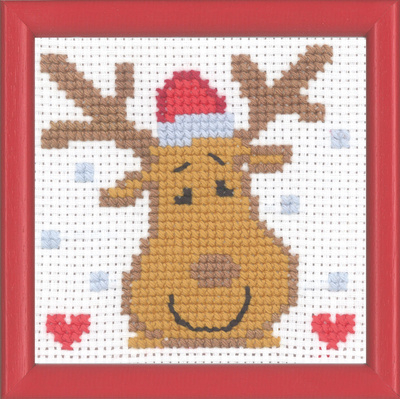 Broderi Kit - Mit Første Kit med Elg fra By Permin