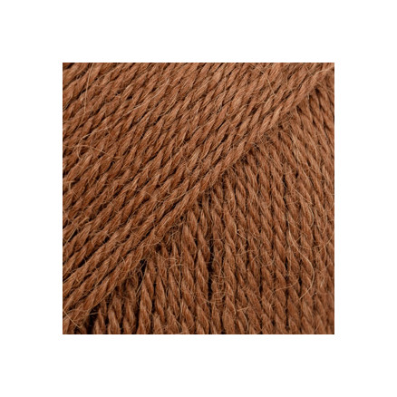 Drops Alpaca Garn Unicolor 9041 - Kobberbrun Kvalitet