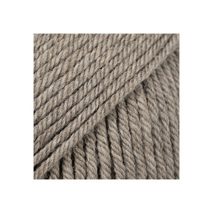 DROPS Daisy Garn Mix 28 Gråbeige - Eksklusivt Merinould