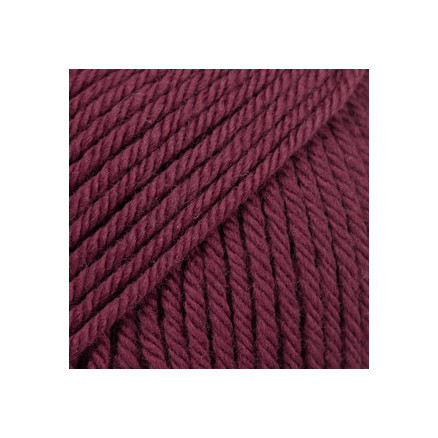 DROPS Daisy Garn Unicolor 36 Bordeaux - Eksklusivt Uldgarn