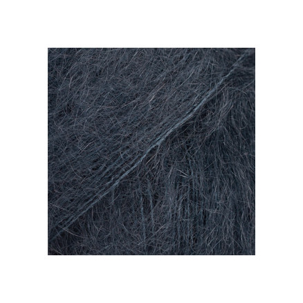 DROPS Kid-Silk Garn Unicolor 64 - Eksklusiv Midnatskygge