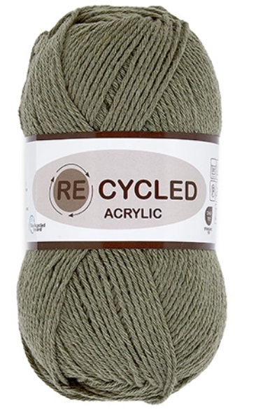 REcycled Acrylic, laurbær, 100 g, nr. 27