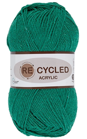 REcycled Acrylic, frisk grøn, 100 g, nr. 45