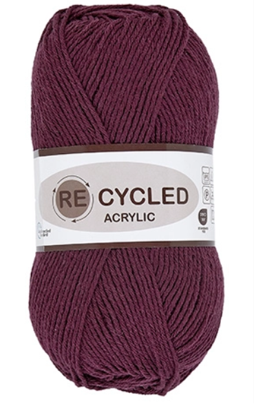 REcycled Acrylic, blomme, 100 g, nr. 64