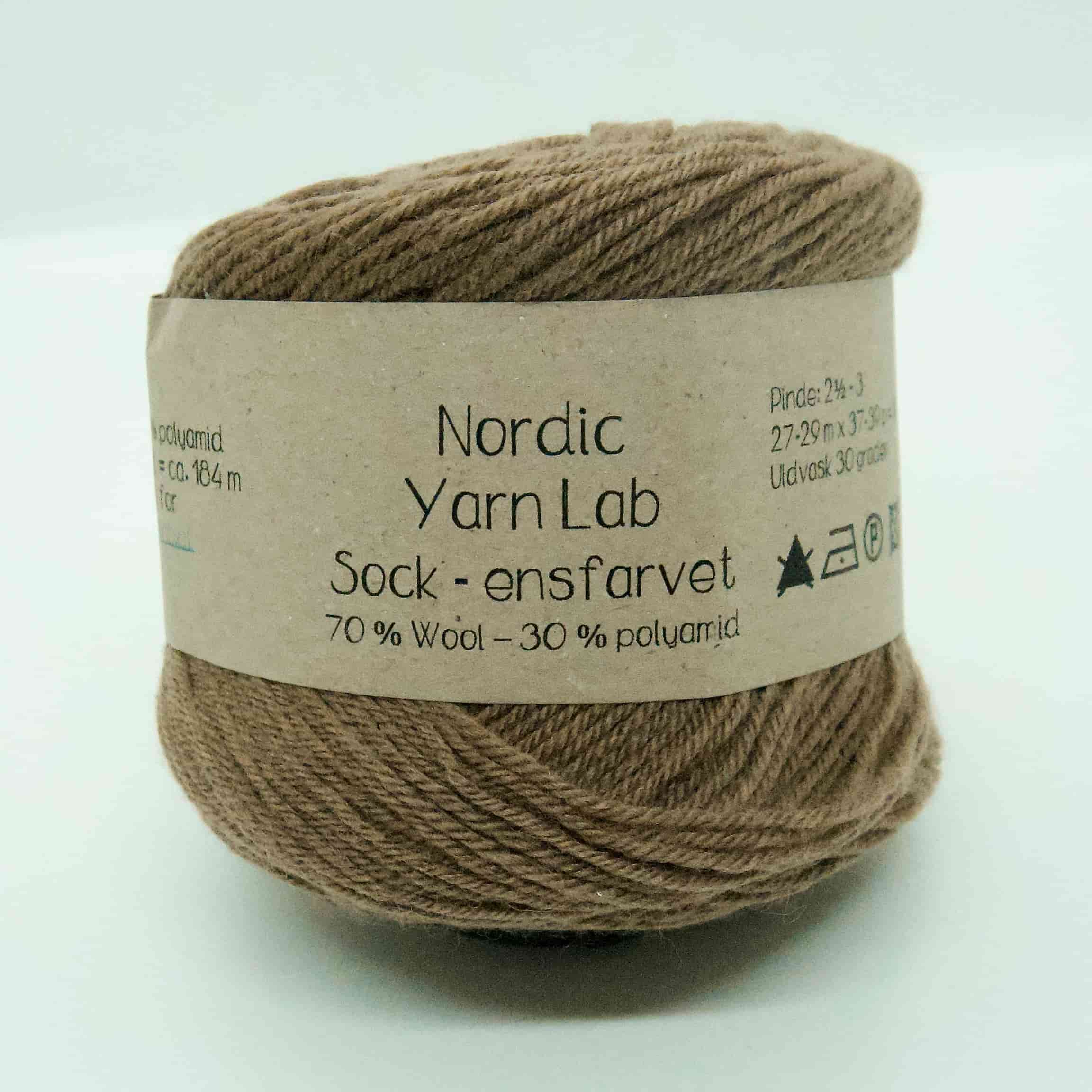 Strømpegarn Sock Nougat 07 - Kvalitet fra Nordic Yarn Lab