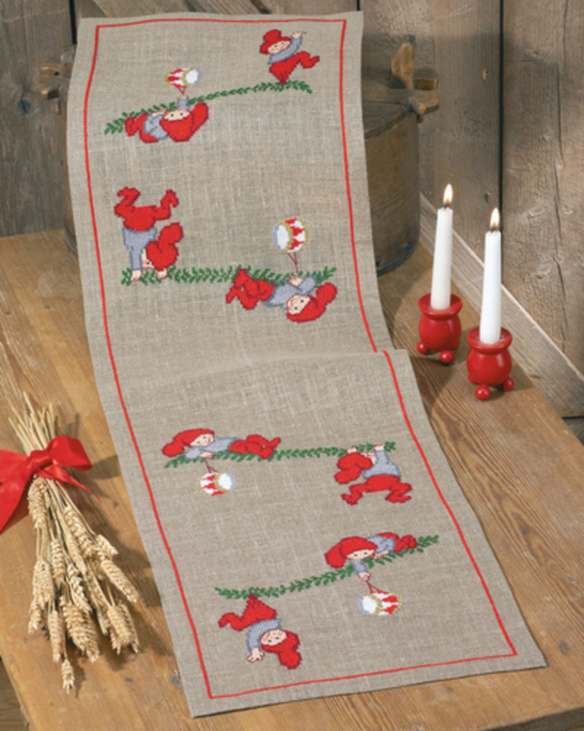 Broderi Kit - Tomtenissar fra By Permin