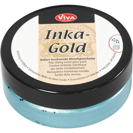Inka Gold Turquoise 50ml - Kreativ Maling Tilbud!