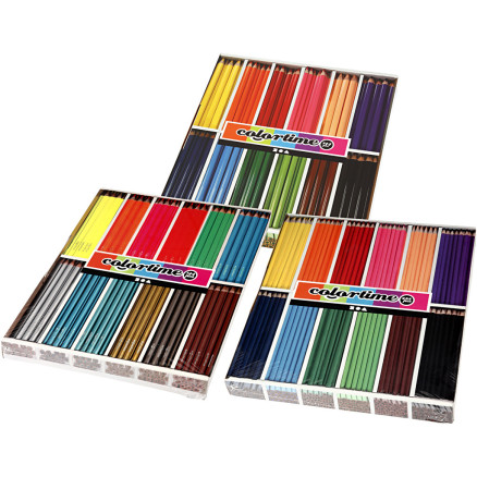 Colortime Farveblyanter - 576 stk. i assorterede farver