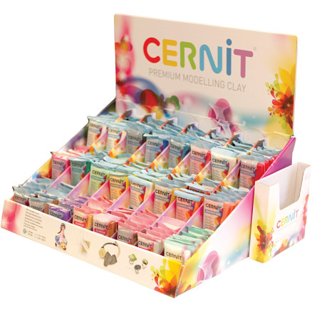 Cernit Modellervoks i Ass. Farver - 24x6pk Til Kreativitet