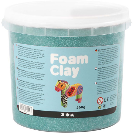 Foam Clay® Mørk Grøn 560g - Kreativ Modellervoks