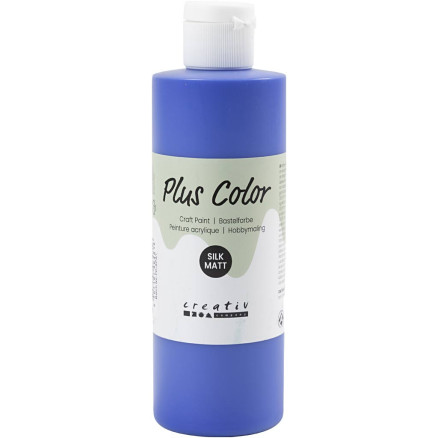 Plus Color Hobbymaling Ultra Marine 250ml - Kvalitet til DIY!