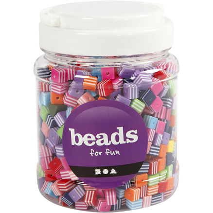 Multimix perlemix 8x8 mm - 500 g til kreativ DIY