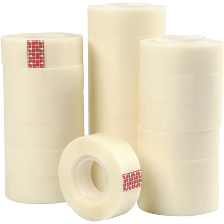 Usynlig Magic Tape - 19 mm, 20x33 m, 1 pakke