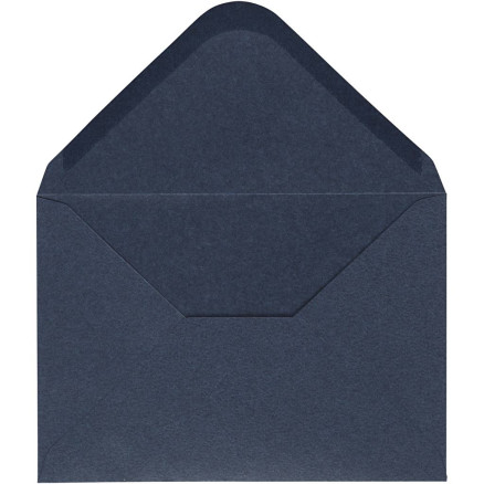Blå kuverter 11,5x16 cm, 10 stk. - Perfekte til invitationer!