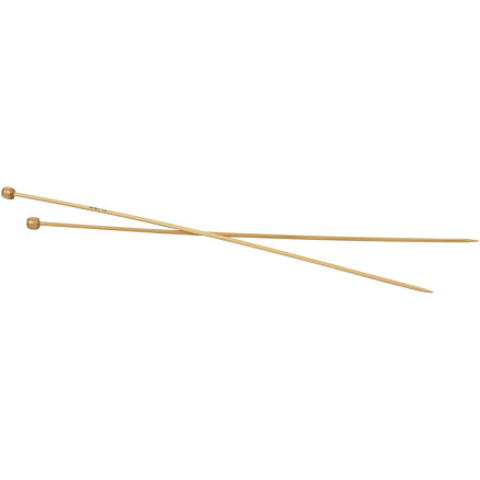 Strikkepinde 35 cm, str. 3,5 mm - Fantastisk tilbud!