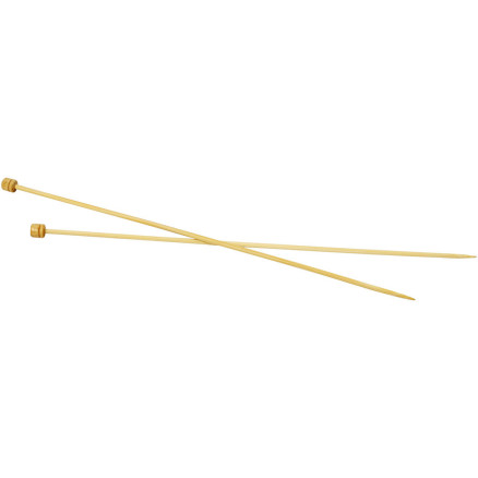 Strikkepinde 35 cm, 4 mm - Fantastisk tilbud!