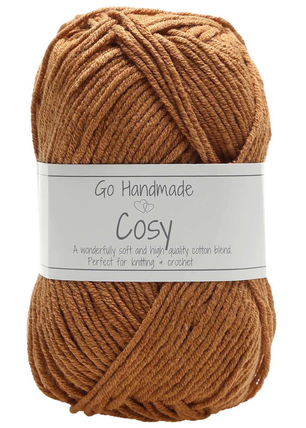 Cosy Garn 50 g Toffee - Perfekt til Strik og Hækling