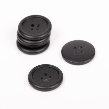 Drops Knap Mat Sort 20mm 50 Stk - Kreativ DIY Tilbud
