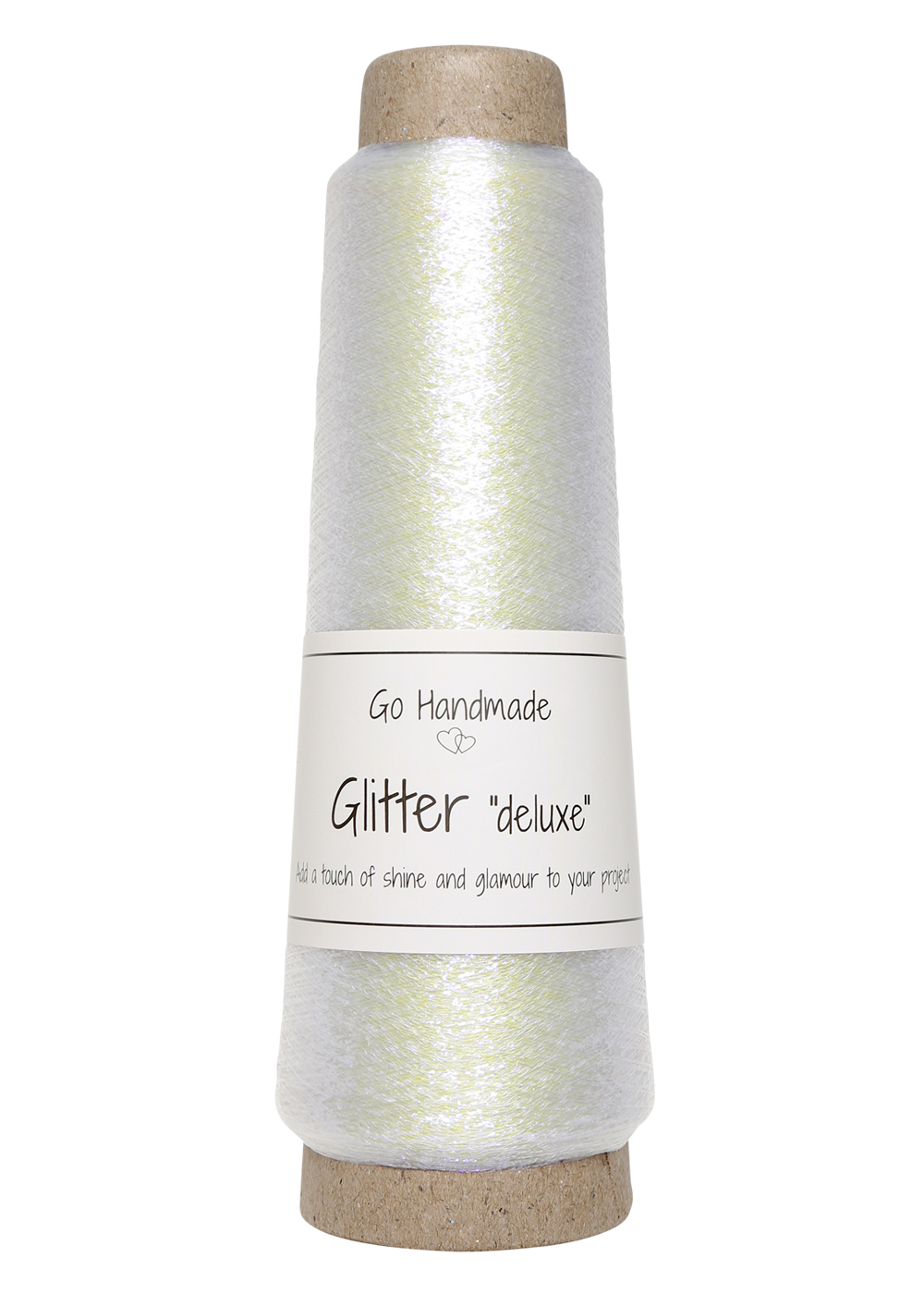 Glitter Deluxe 30 g - Hvid Glimmer til Dine Projekter!