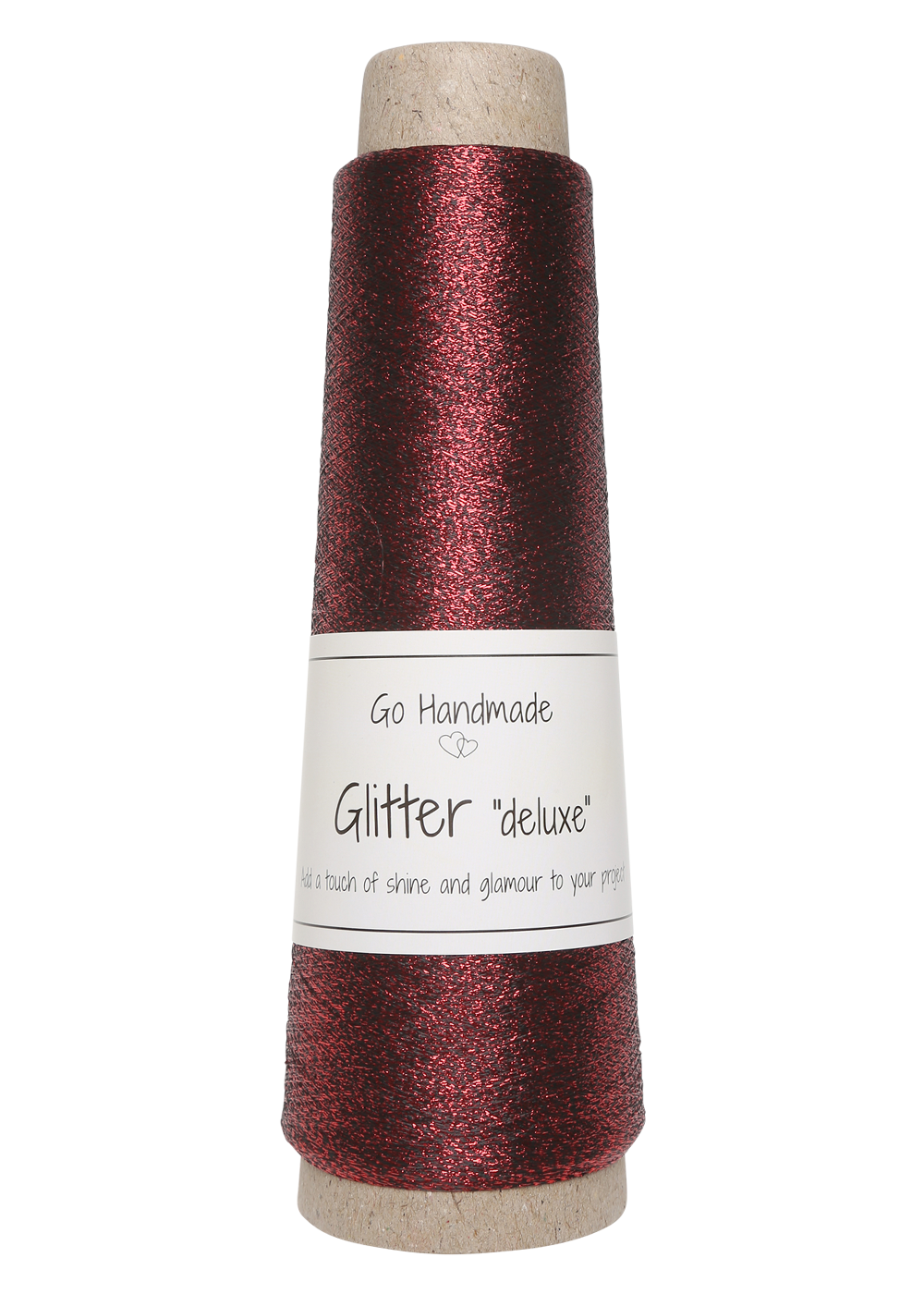 Glitter Deluxe 30 g - Vinterrød Glimmer til Dit Projekt