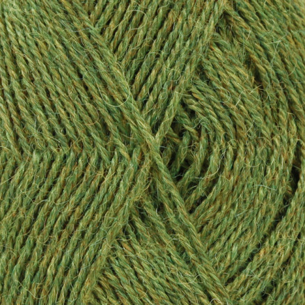 Drops Alpaca Garn Mix 7238 - Græsgrøn Kvalitetsgarn