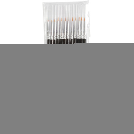 Nylon Pensler, Rund 2 mm, 12 stk. - Kreativ Maling Tilbud!