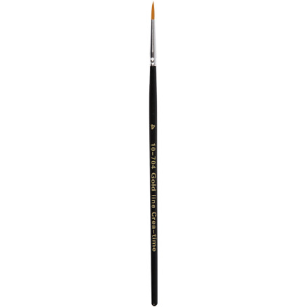 Nylon Pensler 4 Rund - 12 stk. til Kreativ Maling