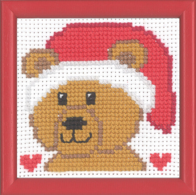 Broderi Kit - Min Første Bamse Sæt fra By Permin