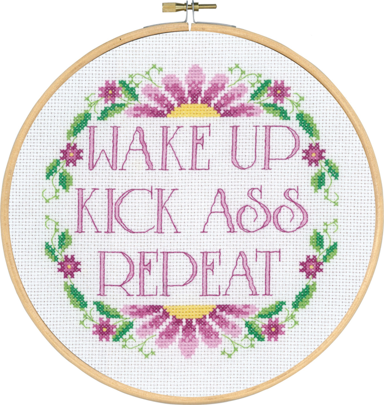 Broderi Kit - Wake Up fra By Permin til kreative projekter