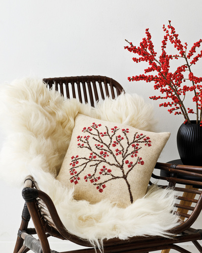 Broderi Kit - Vinterbær fra By Permin til gode priser!