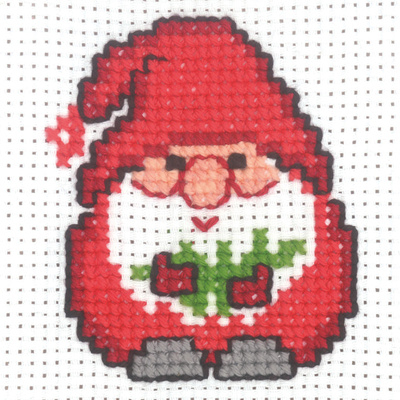 Broderi Kit - Mit Første Kit Nisse med Grangren