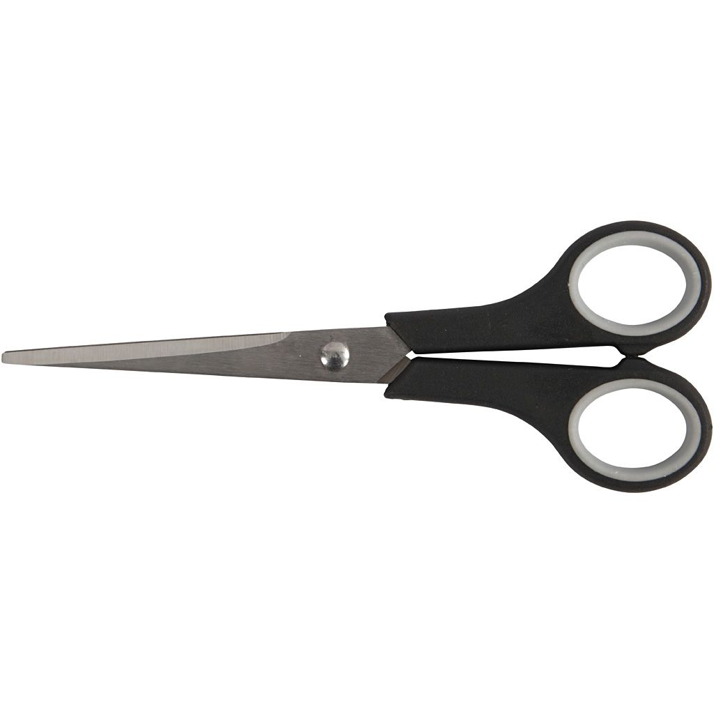 Universalsaks, L: 17 cm, spids, højre- og venstrehåndet