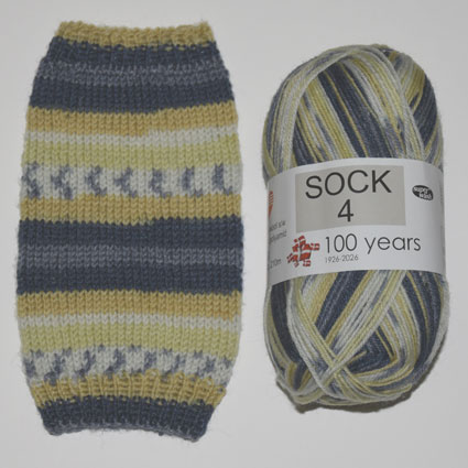 Sock 4 - Strømpegarn - Uldgarn -  fv 5028 Flerfarvet