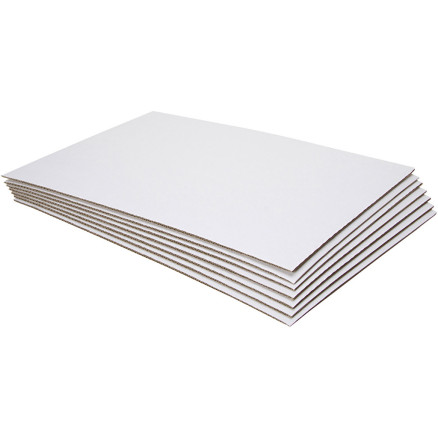 Malerplader i pap, str. 42x60x0,7 cm, 10stk./ 1 pk.