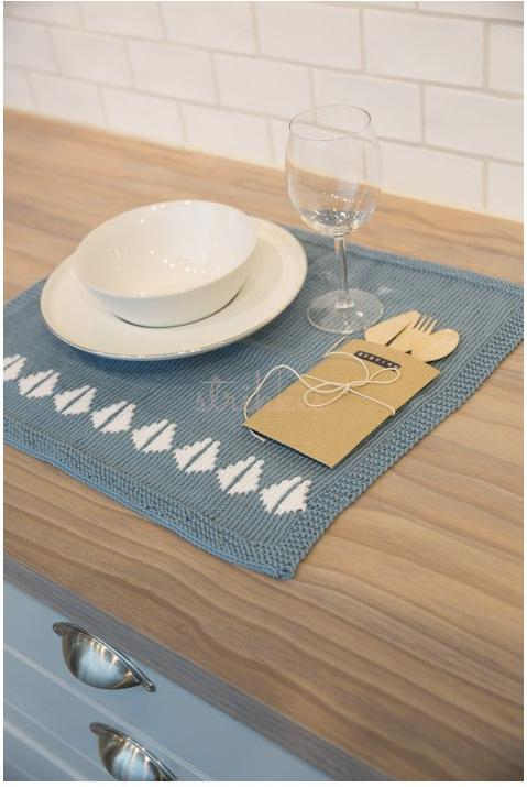 2 dækkeservietter 45cm x 40cm - Viking Design 1705-2A Kit - Viking Bamboo, fra Viking