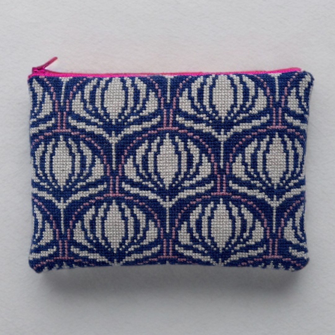 Baldyre broderi - Alba - clutch