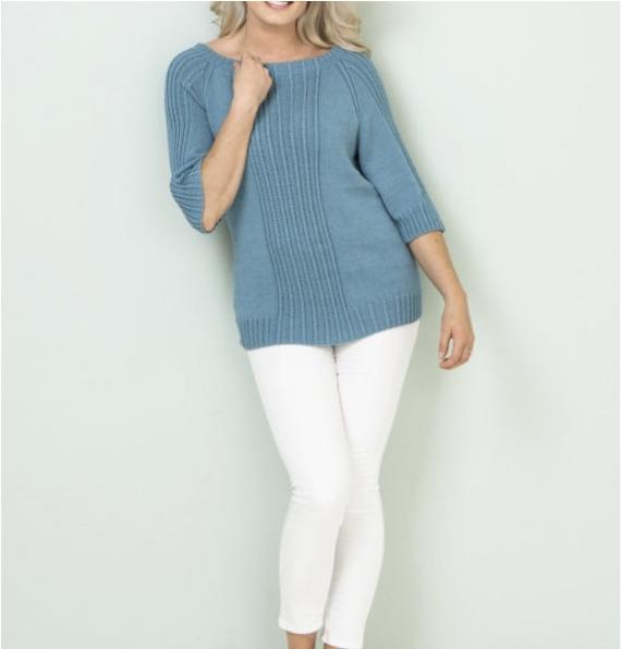 "Alva" Genser - Viking Design 1609-8 Kit - XS-XXL - Viking Bambino, fra Viking