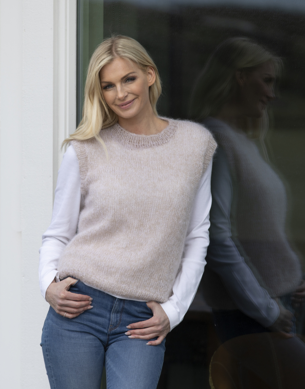 "Clara" Pullover - Viking Design 2012-6A Kit - XS-XXL - Viking Kid-Silk, fra Viking